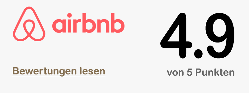 Bewertungen auf AirBnB