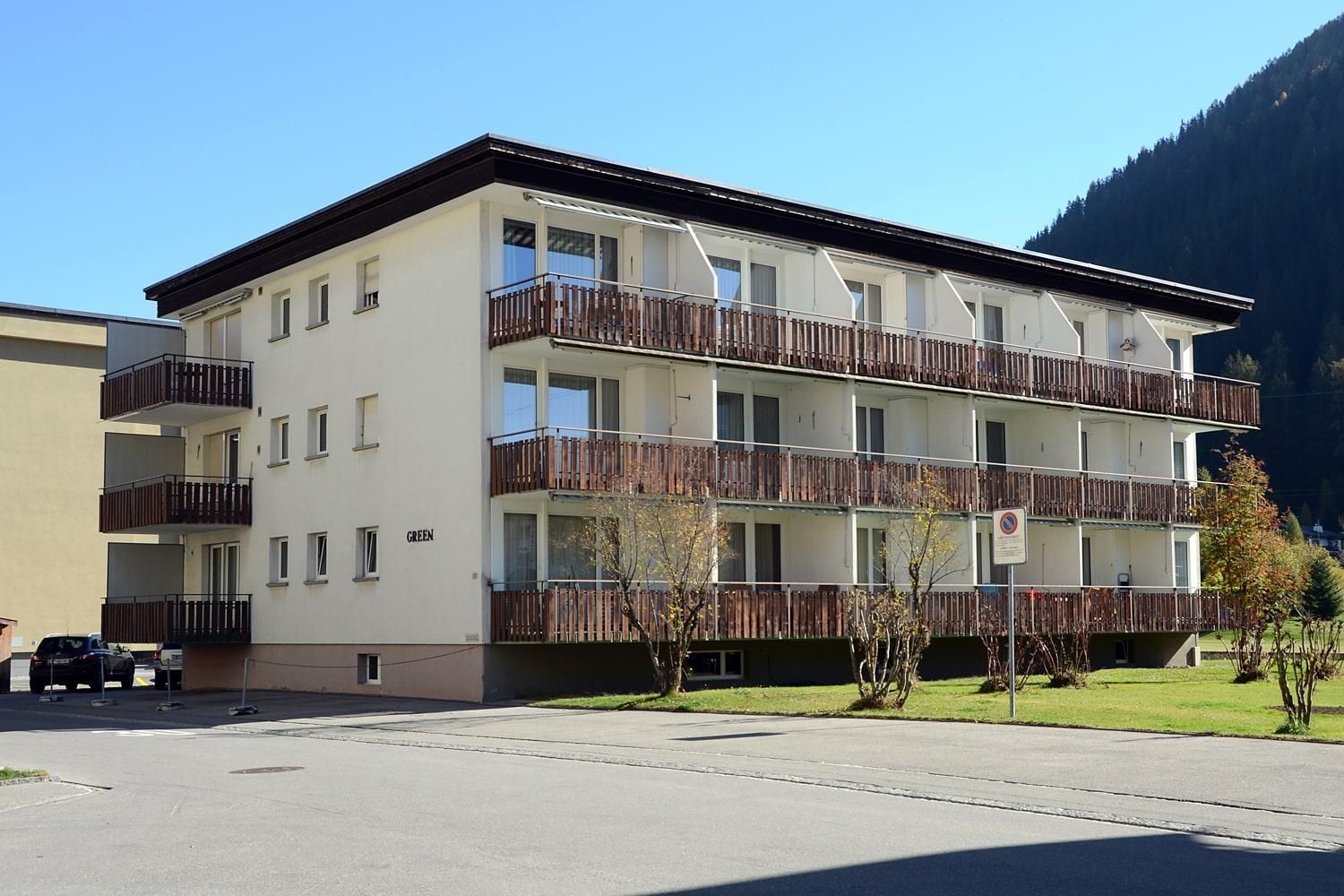 Ferienwohnung - Studio 24 - Haus Green - Riedstrasse 12 - Davos Platz